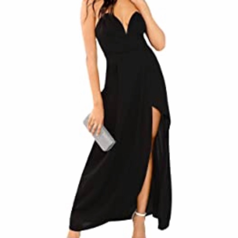SALE | Women's Flared Split Long Dress | M